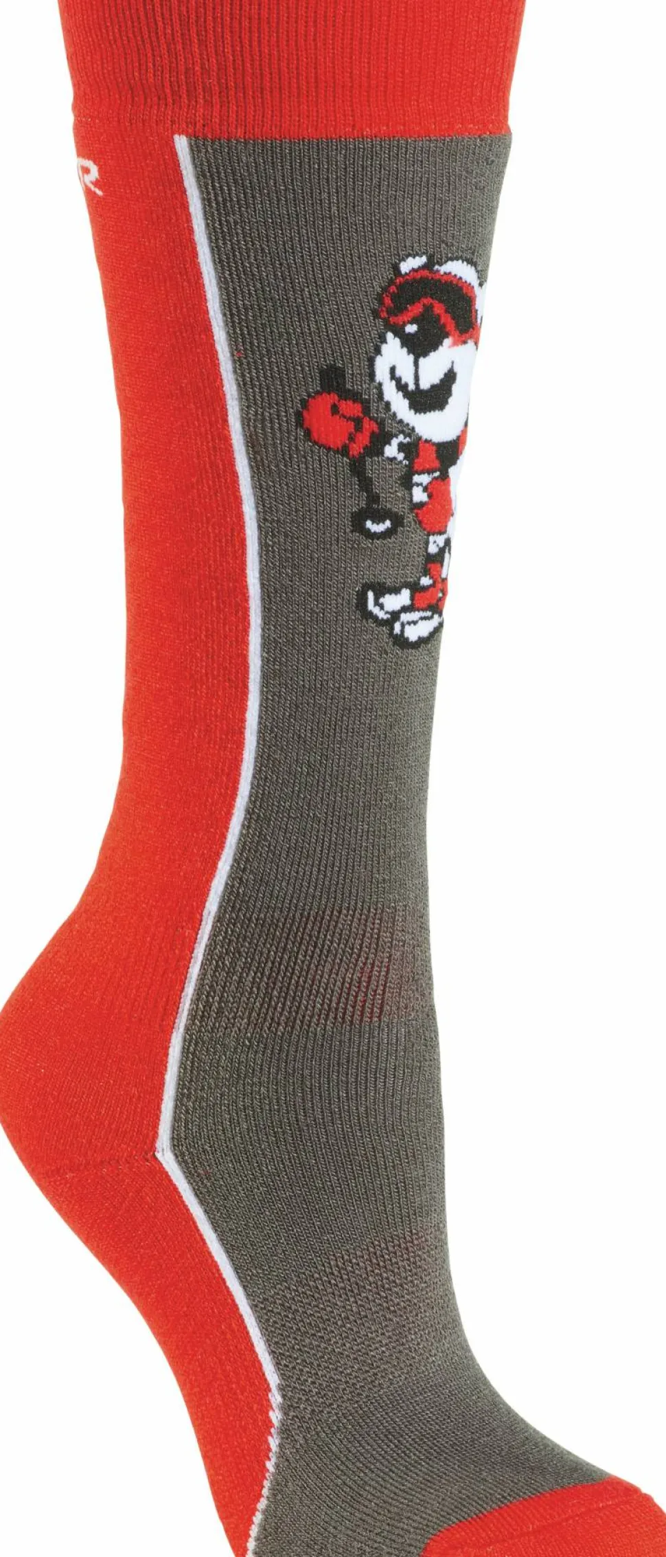 Seger Juniors' Snowbear Alpine Sock Red
