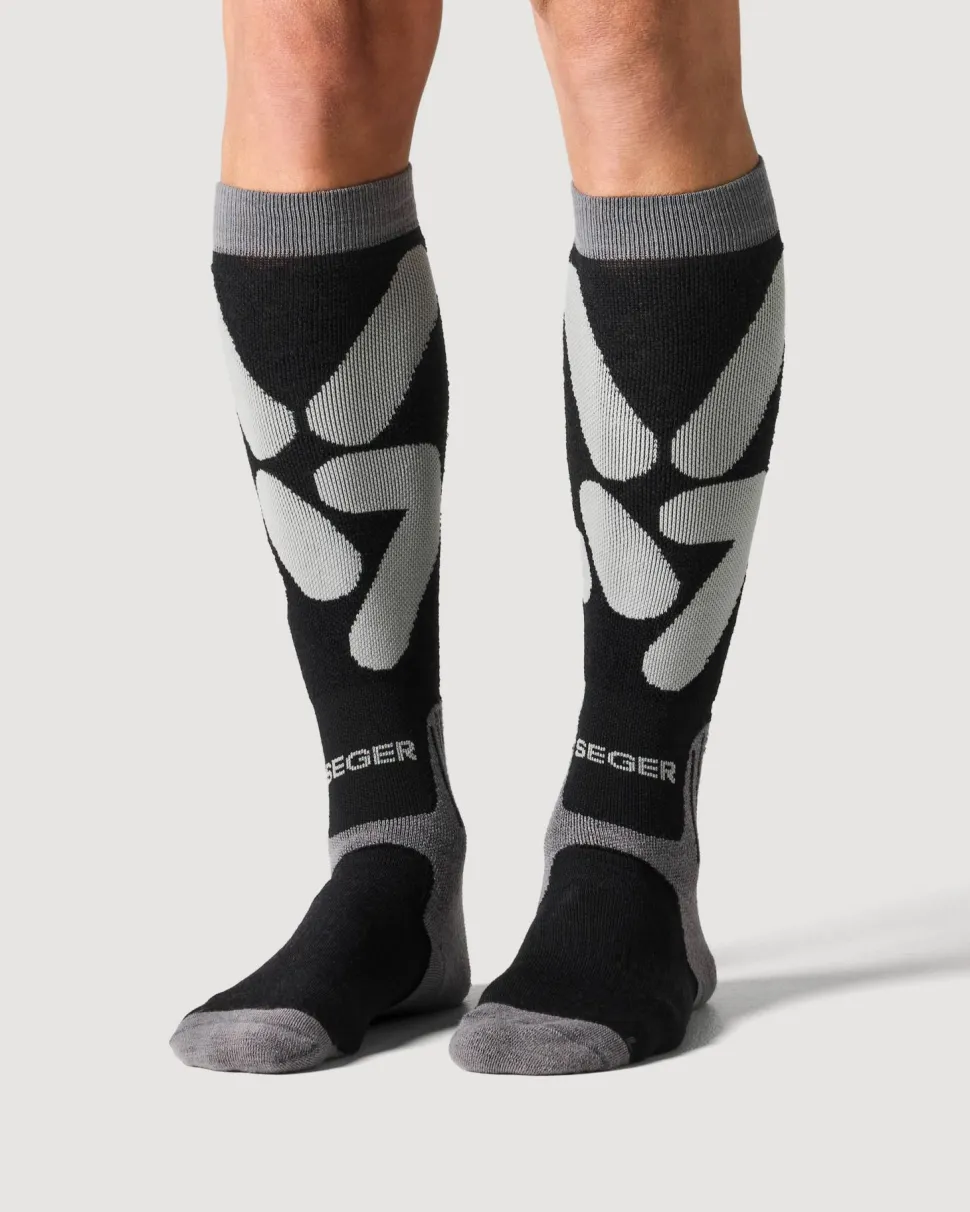 Seger Unisex Race Wool Compression Grey