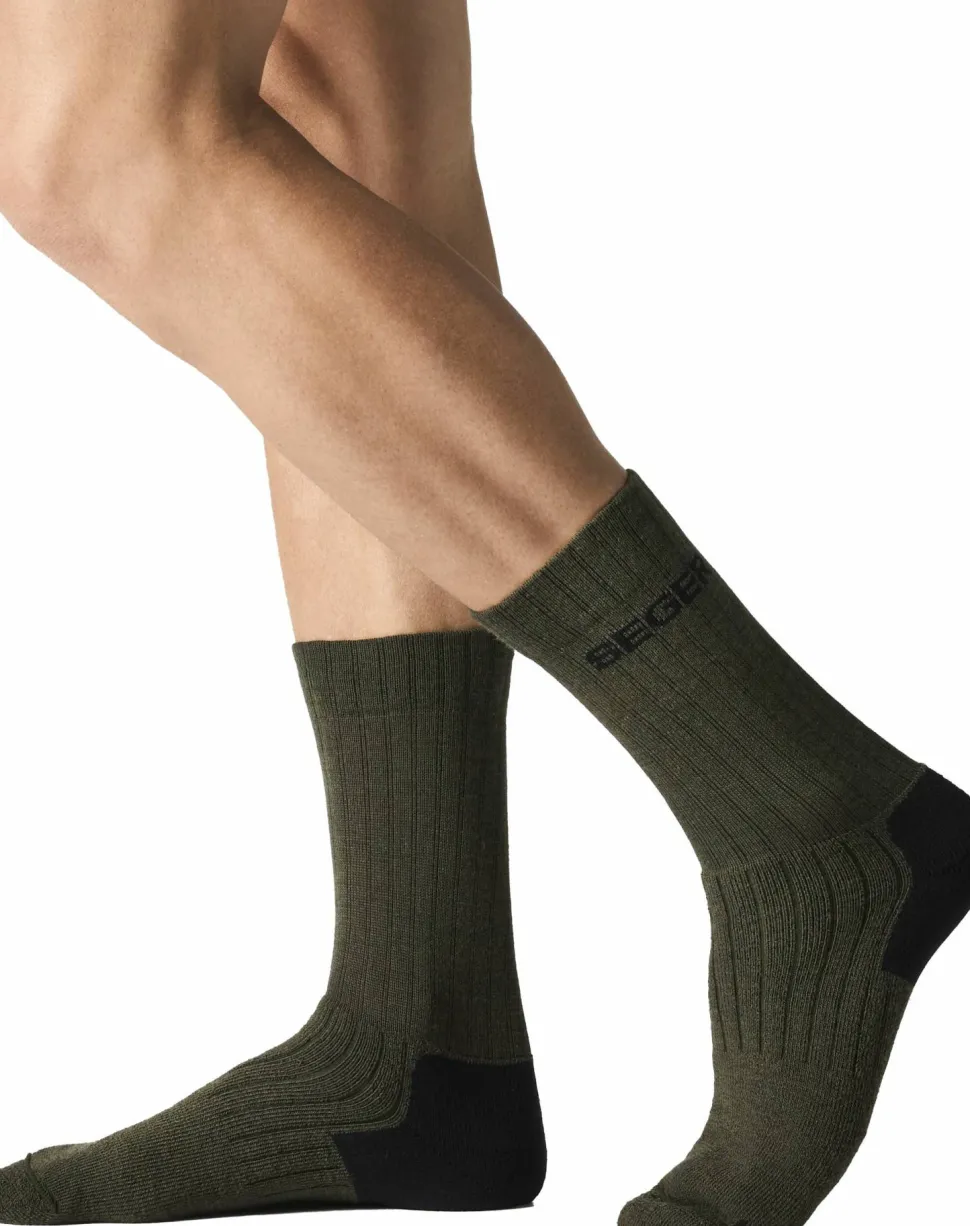 Seger Unisex Wanderer Heavy Wool Green