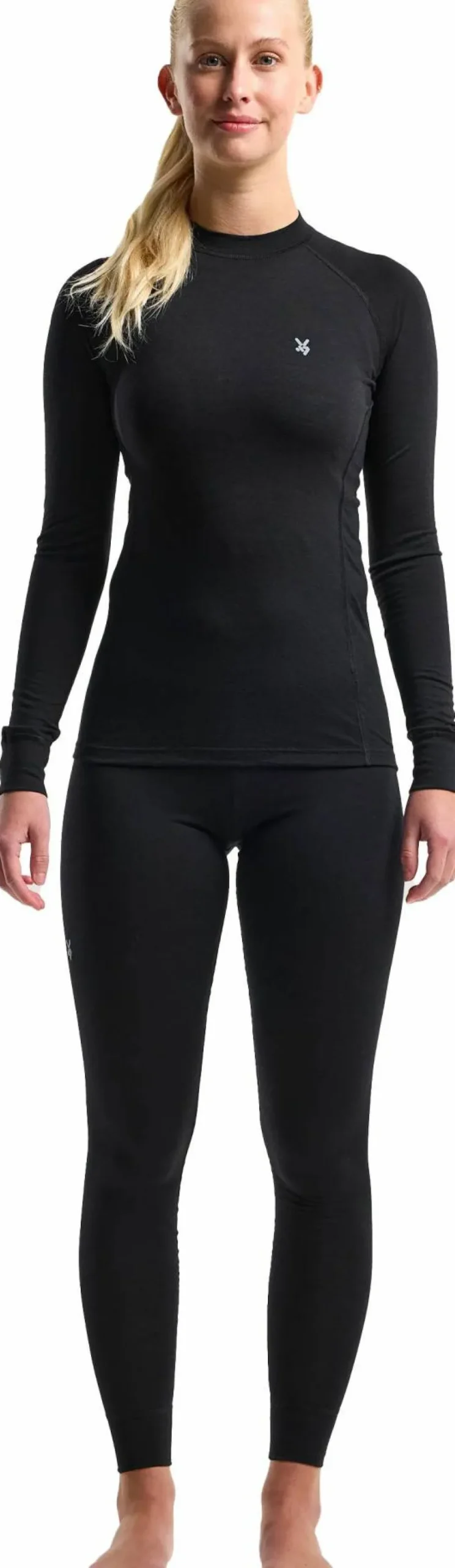 Seger Women's Termowool 150g Round Neck Black