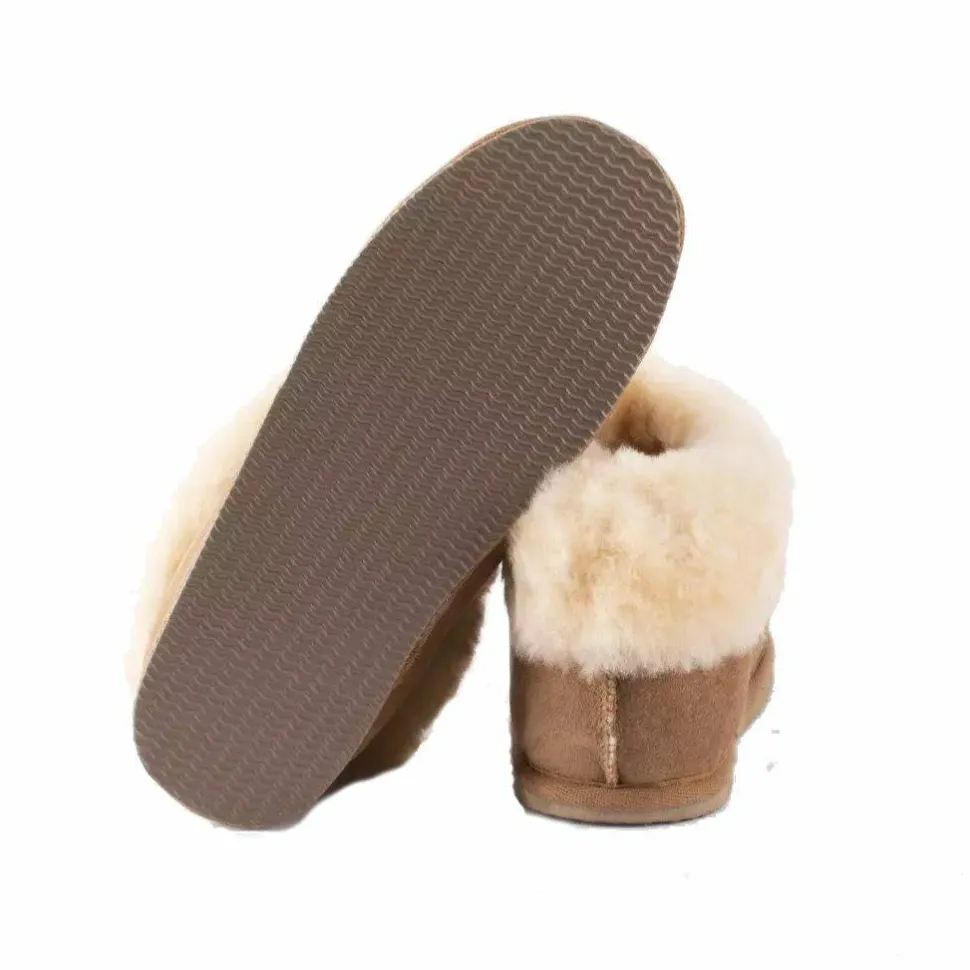 Shepherd of Sweden Women's Lena Slipper Chestnut