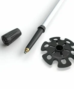 Silva Trekking Poles Rubber Paws Black