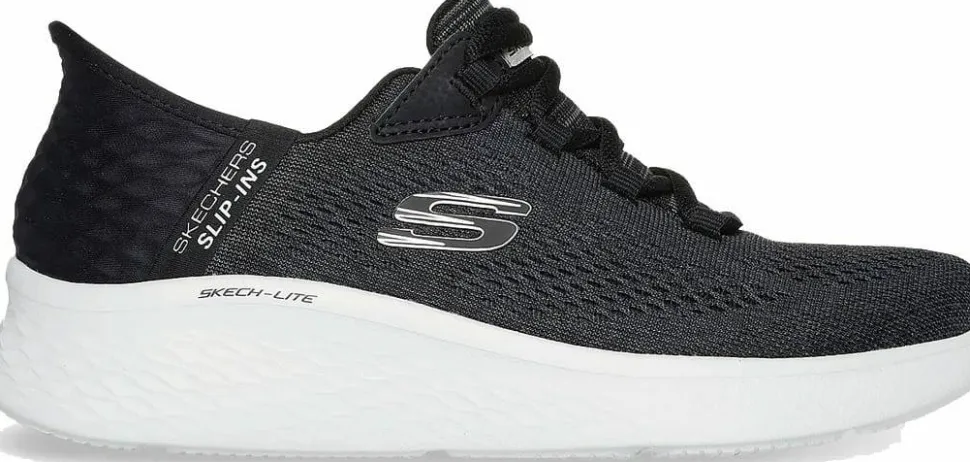 Skechers Women's Skech-Lite Pro Slip-Ins Black/White