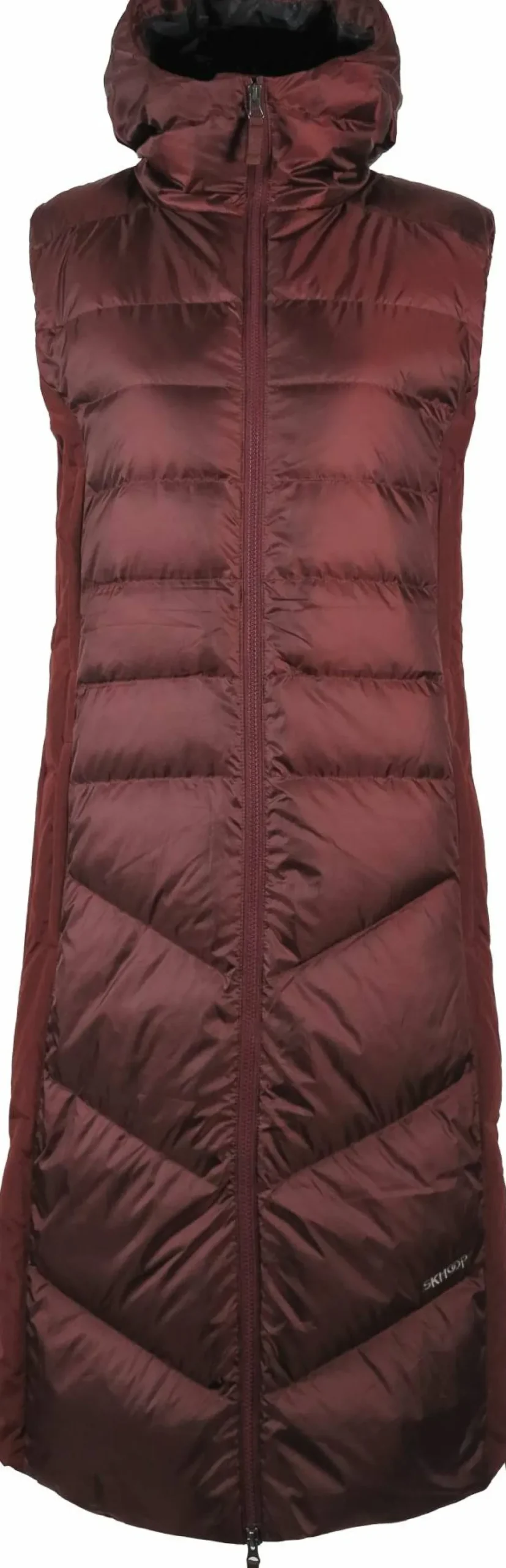 Skhoop Women's Melina Down Vest Chestnut