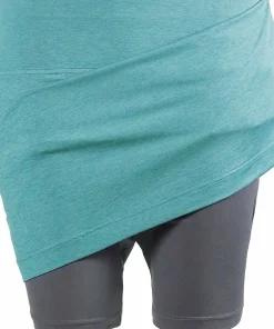 Skhoop Women's Mia Knee Skort Aquamarine Hot