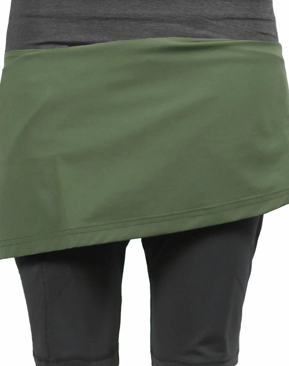 Skhoop Women's Outdoor Knee Skort Dark Green