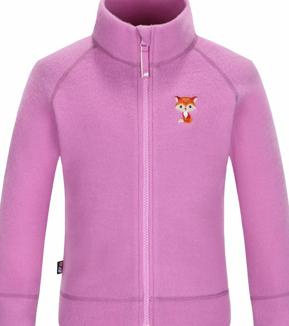 Discount Kids' Åsberg Soft Merinoull Jakke Barn Barnjackor & Västar|Barntröjor & Fleece