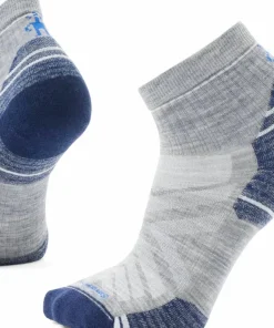 Smartwool Hike Targeted Cushion Ankle Socks Light Gray