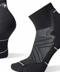 Smartwool Men's Run Targeted Cushion Ankle Socks Black Clearance