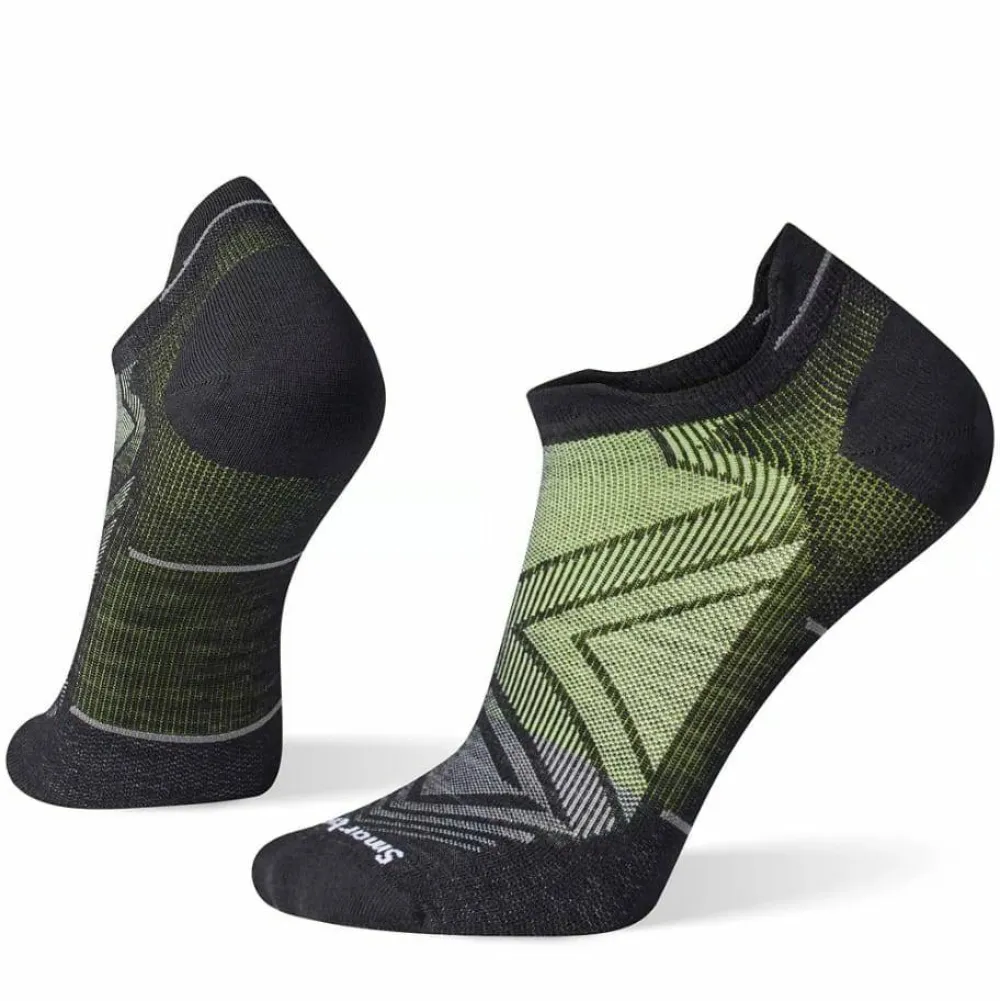 Smartwool Men's Run Zero Cushion Low Ankle Socks Black Sale