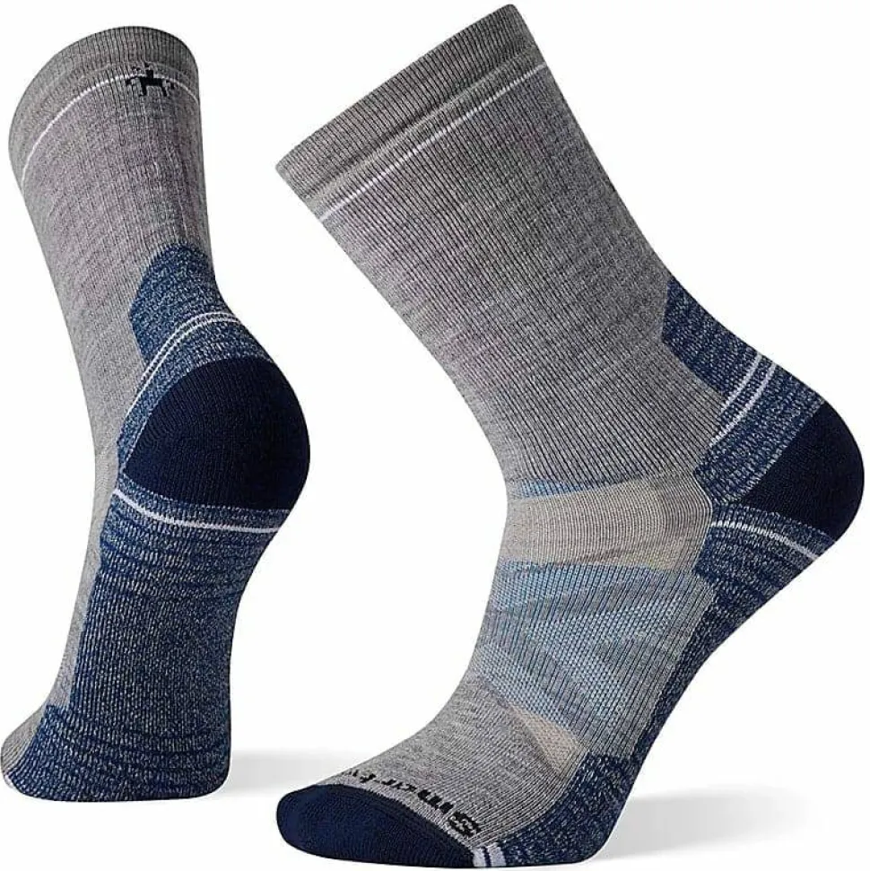 Smartwool Unisex Performance Hike Full Cushion Crew Light Gray