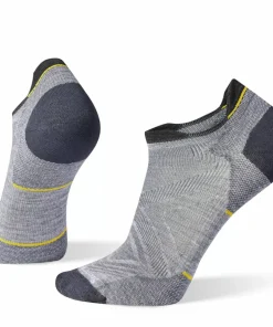 Smartwool Unisex Run ZC Low Ankle Socks Light Gray