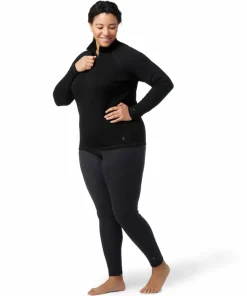 Hot Women's Classic Thermal Merino Base Layer 1/4 Zip Boxed Skidkläder Dam|Underställ Dam