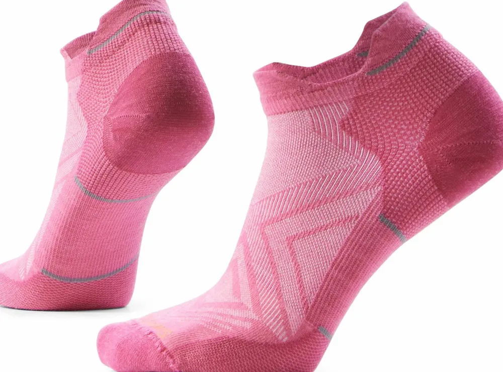 Smartwool Women's Run Low Ankle Socks Zero Cushion Garden Pink