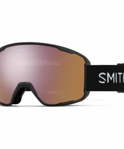 Smith Preview Black 22 / Chromapop Everyday Rose Gold Mirror Best