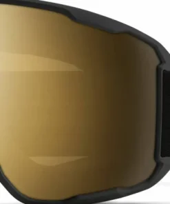 Smith Preview Black 22 / Chromapop Sun Black Gold Mirror