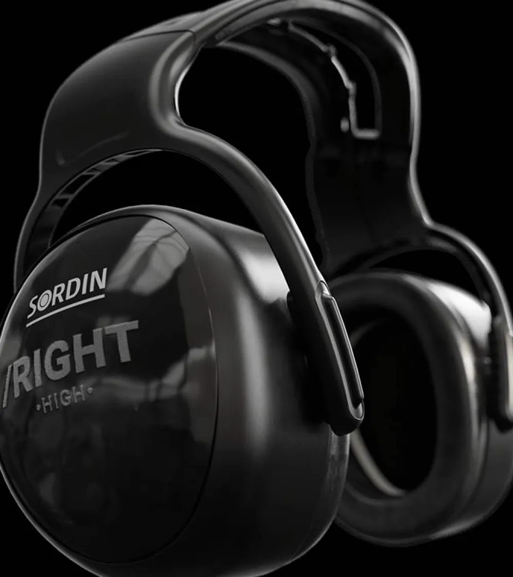 Sordin Left/RIGHT High Black Outlet