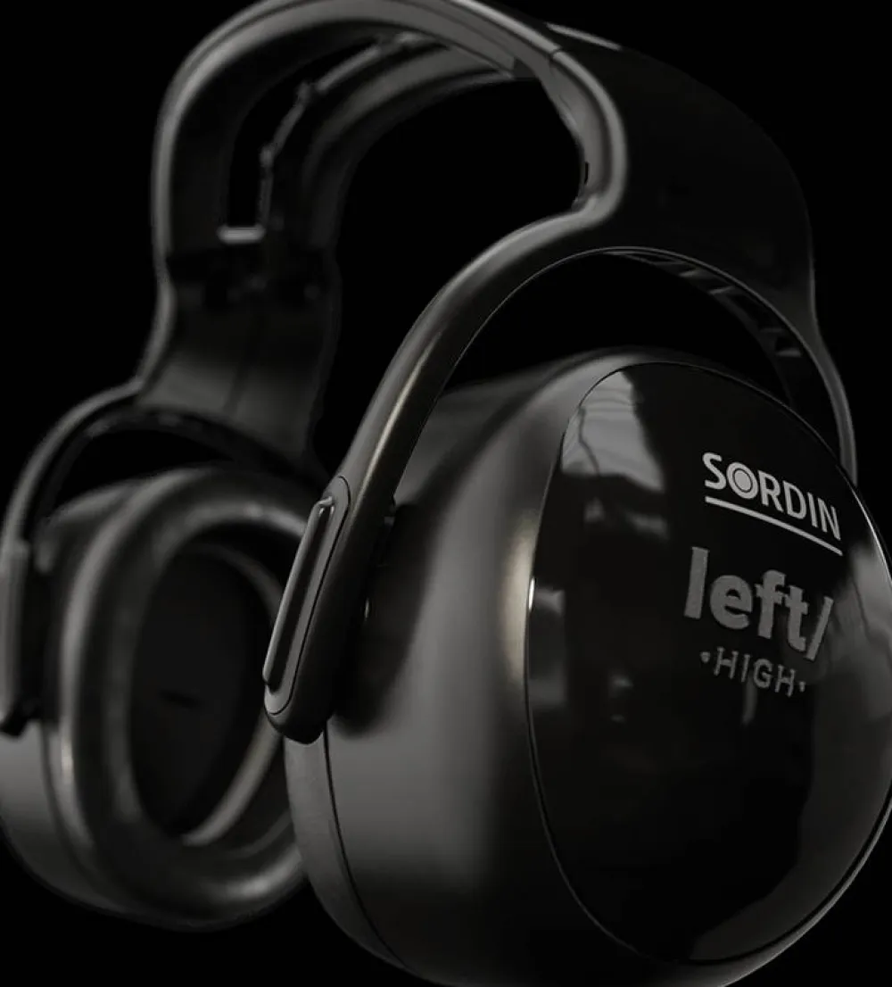 Sordin Left/RIGHT High Black Outlet