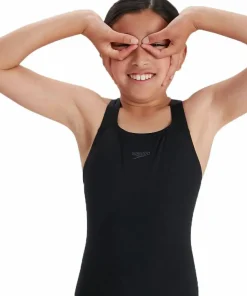 Speedo Girls' Eco Endurance+ Medalist Black Sale