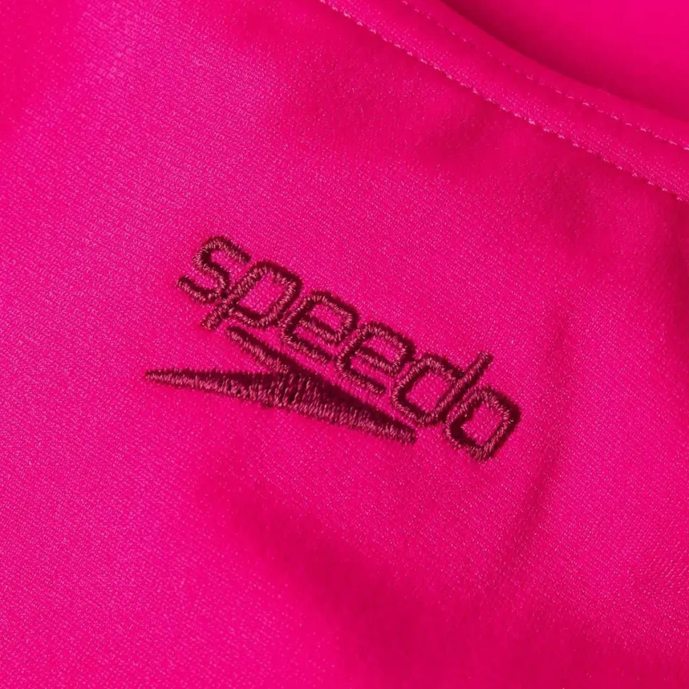 Speedo Girls' Eco Endurance+ Medalist Pink