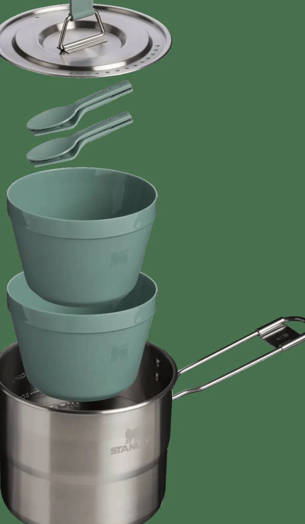 Stanley Wildfare Go Two Bowl Cook Set 1,1 L Shale/Charcoal Online