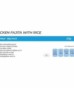 Summit to Eat Chicken Fajita With Rice - Big Pack Nocolour