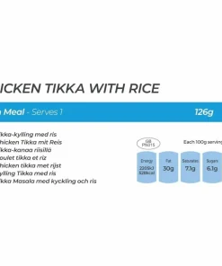 Summit to Eat Chicken Tikka with Rice Nocolour