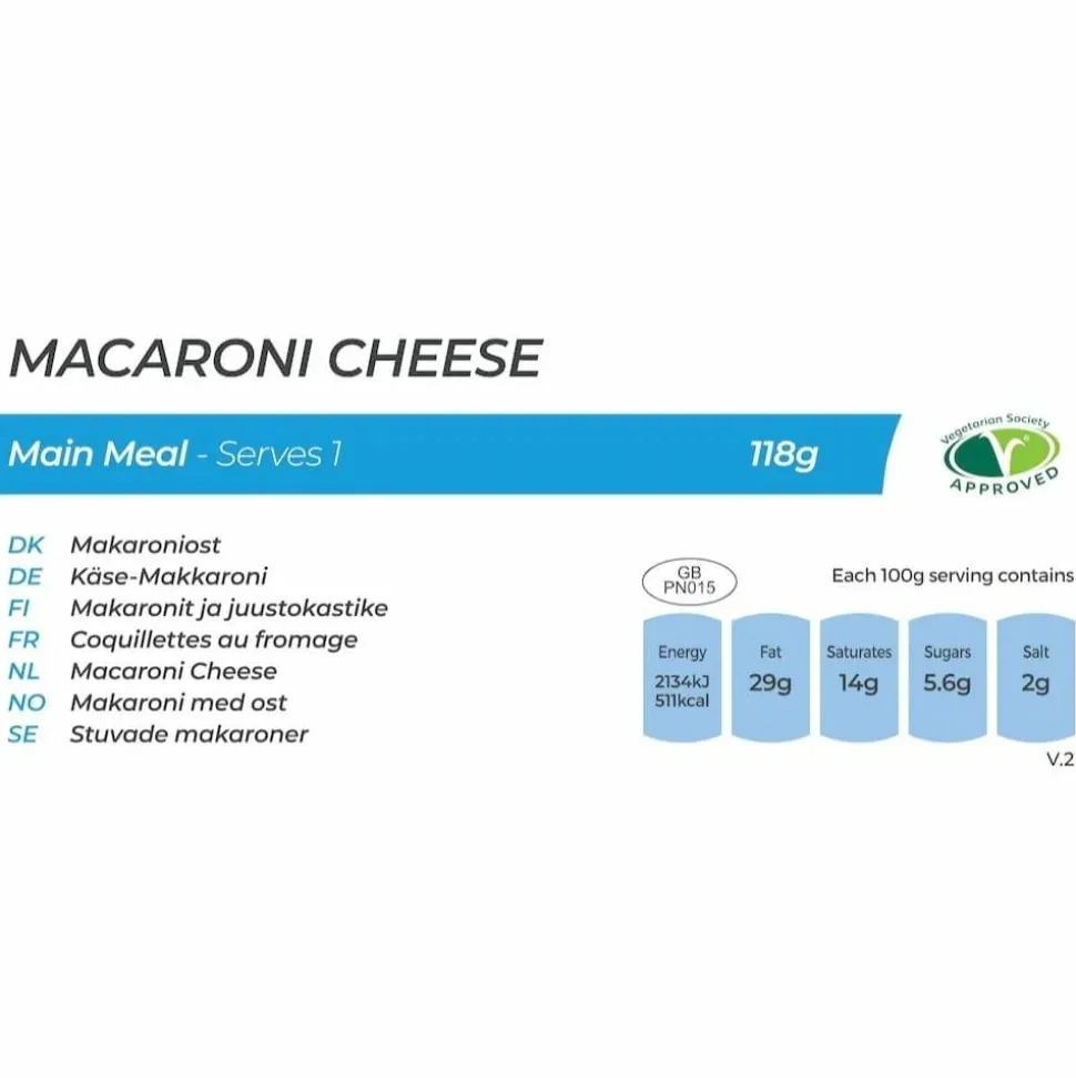 Summit to Eat Macaroni Cheese Nocolour