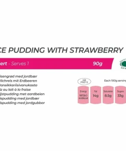 Summit to Eat Rice Pudding with Strawberry Nocolour 1-SERVE Sale