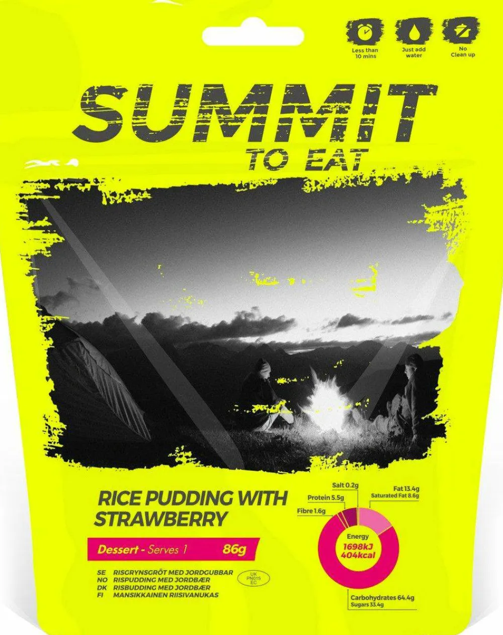 Summit to Eat Rice Pudding with Strawberry Nocolour 1-SERVE Sale