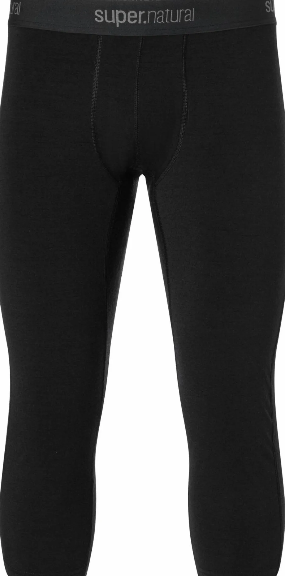 super.natural Men's Arctic230 Tight 3/4 Jet Black