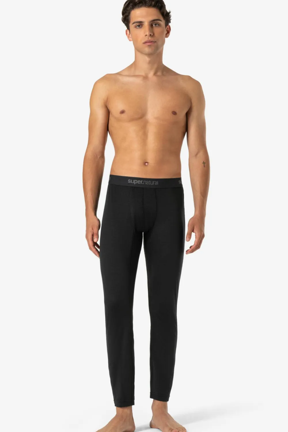 super.natural Men's Tundra175 Tight Jet Black Best