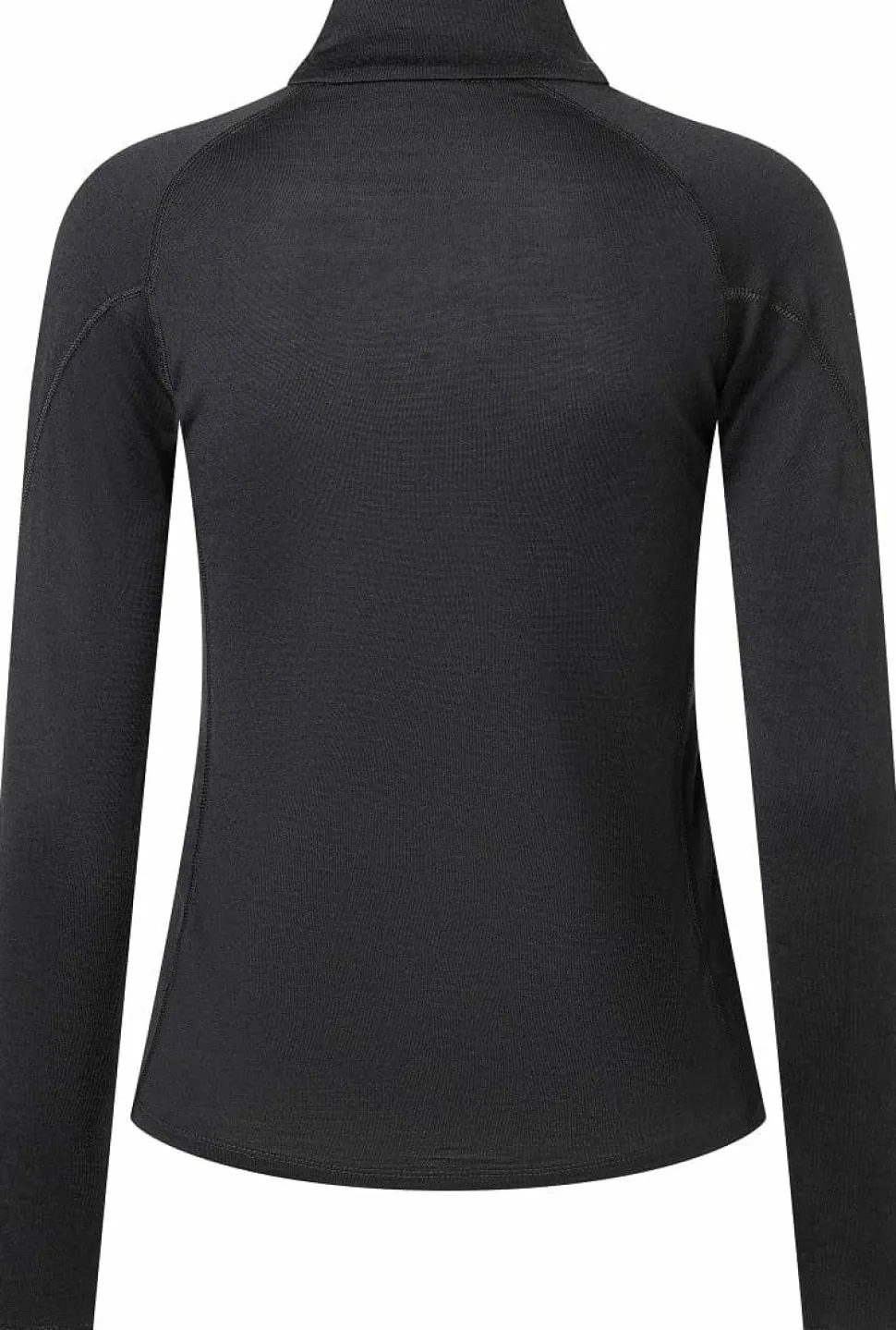 super.natural Women's Arctic230 Zip 1/4 Jet Black