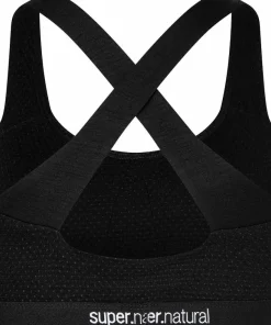 super.natural Women's Feel Good Bra Jet Black Hot