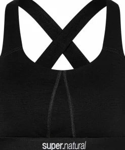 super.natural Women's Feel Good Bra Jet Black Hot