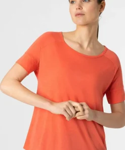 super.natural Women's Isla Tee Living Coral