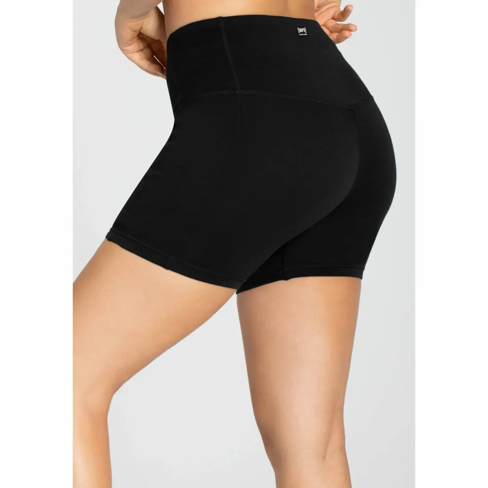super.natural Women's Liquid Flow Shorts Jet Black Sale