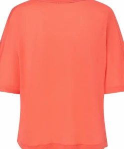 super.natural Women's Liquid Flow Tee Living Coral/Wasabi Sale