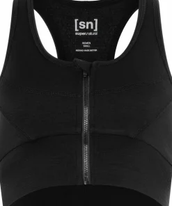 super.natural Women's Motion Zip Top Jet Black Online