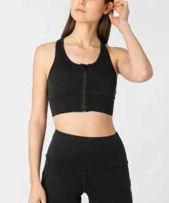 super.natural Women's Motion Zip Top Jet Black Online