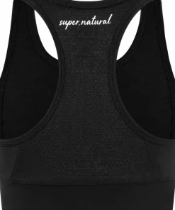 super.natural Women's Motion Zip Top Jet Black