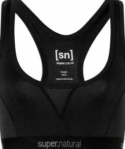 super.natural Women's Tundra220 Semplice Bra Jet Black Sale