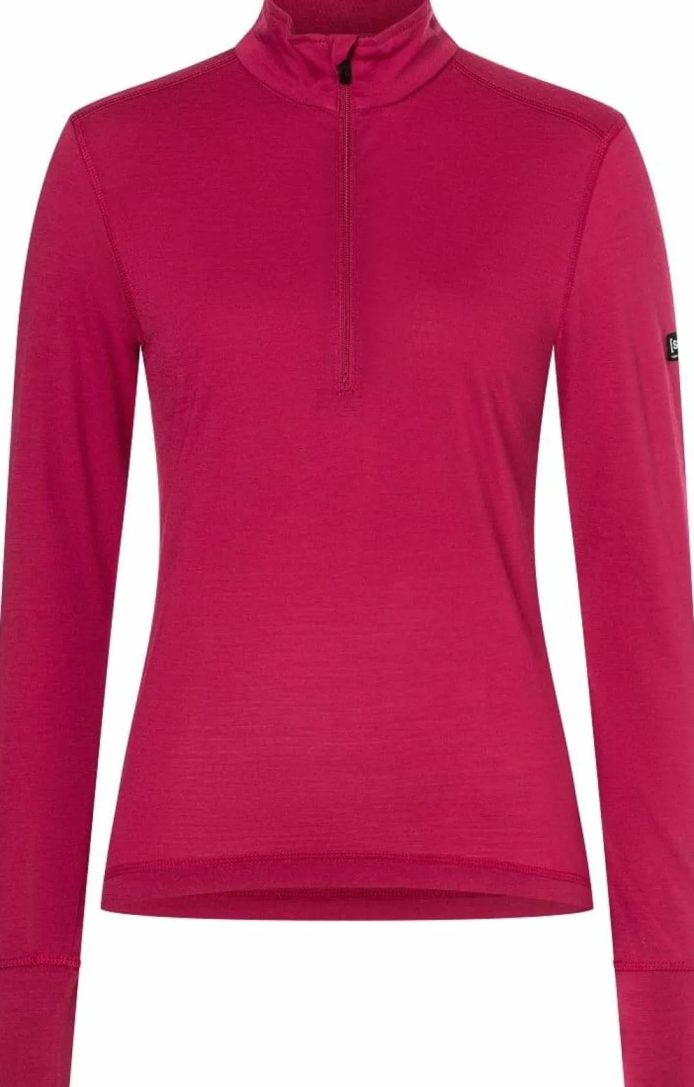 super.natural Women's Tundra175 Zip 1/4 Sangria Clearance