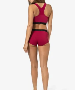 super.natural Women's Tundra220 Semplice Bra Sangria Outlet