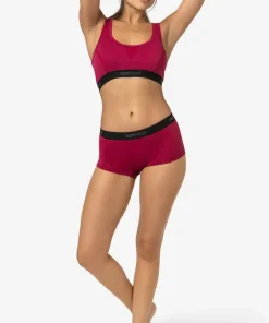 super.natural Women's Tundra220 Semplice Bra Sangria Outlet