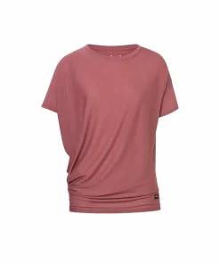 super.natural Women's Yoga Loose Tee Roan Rouge Outlet