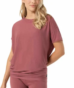 super.natural Women's Yoga Loose Tee Roan Rouge Outlet