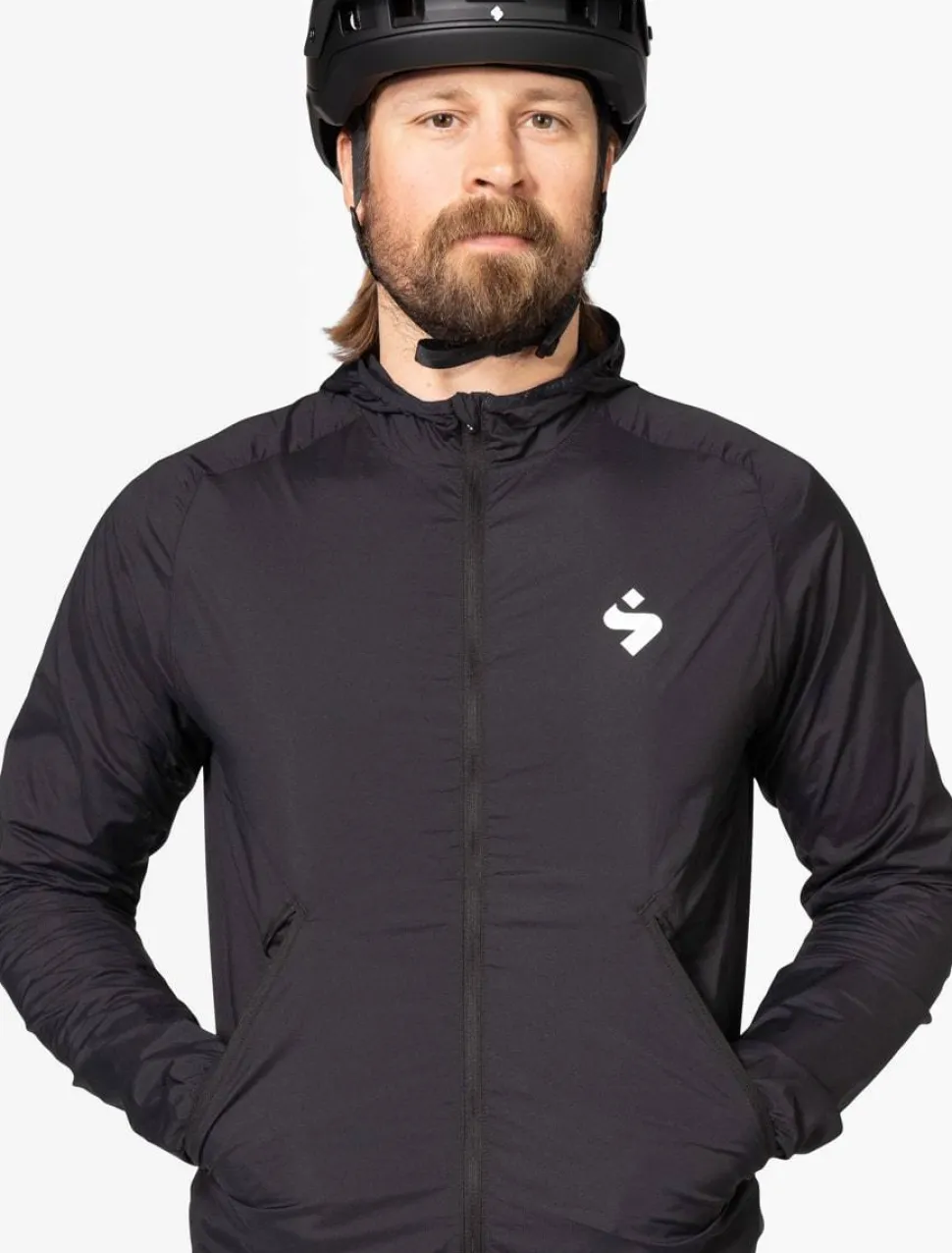 Sweet Protection Men's Hunter Hooded Wind Jacket Black