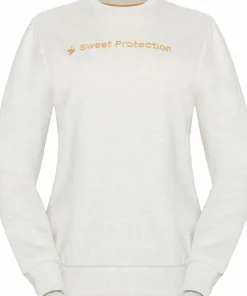 Sweet Protection Women's Logo Crew Light Grey