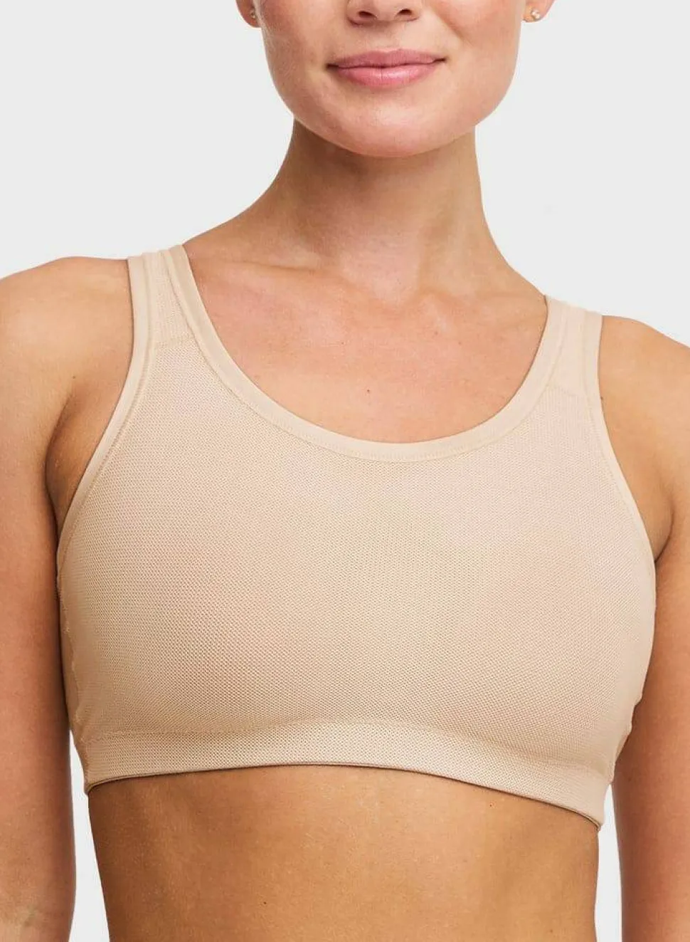 Swegmark Core Sports Bra Moulded Cups Beige